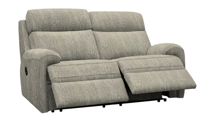 G Plan Hardy 2 Seater Manual Recliner Coppice Ash